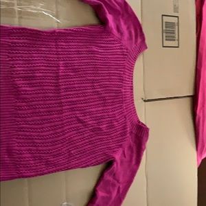 Guess Jeans pink woman's sweater